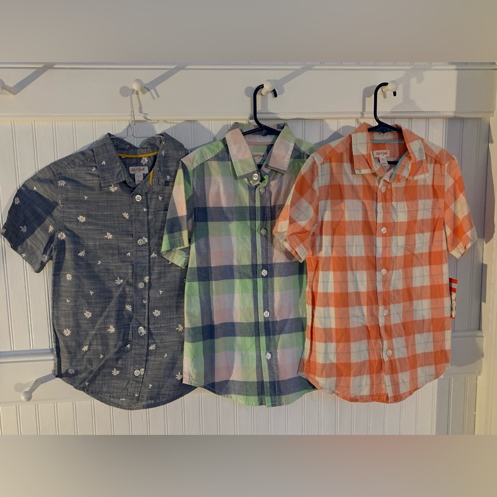 Boys sz S (6/7) button down shirt bundle